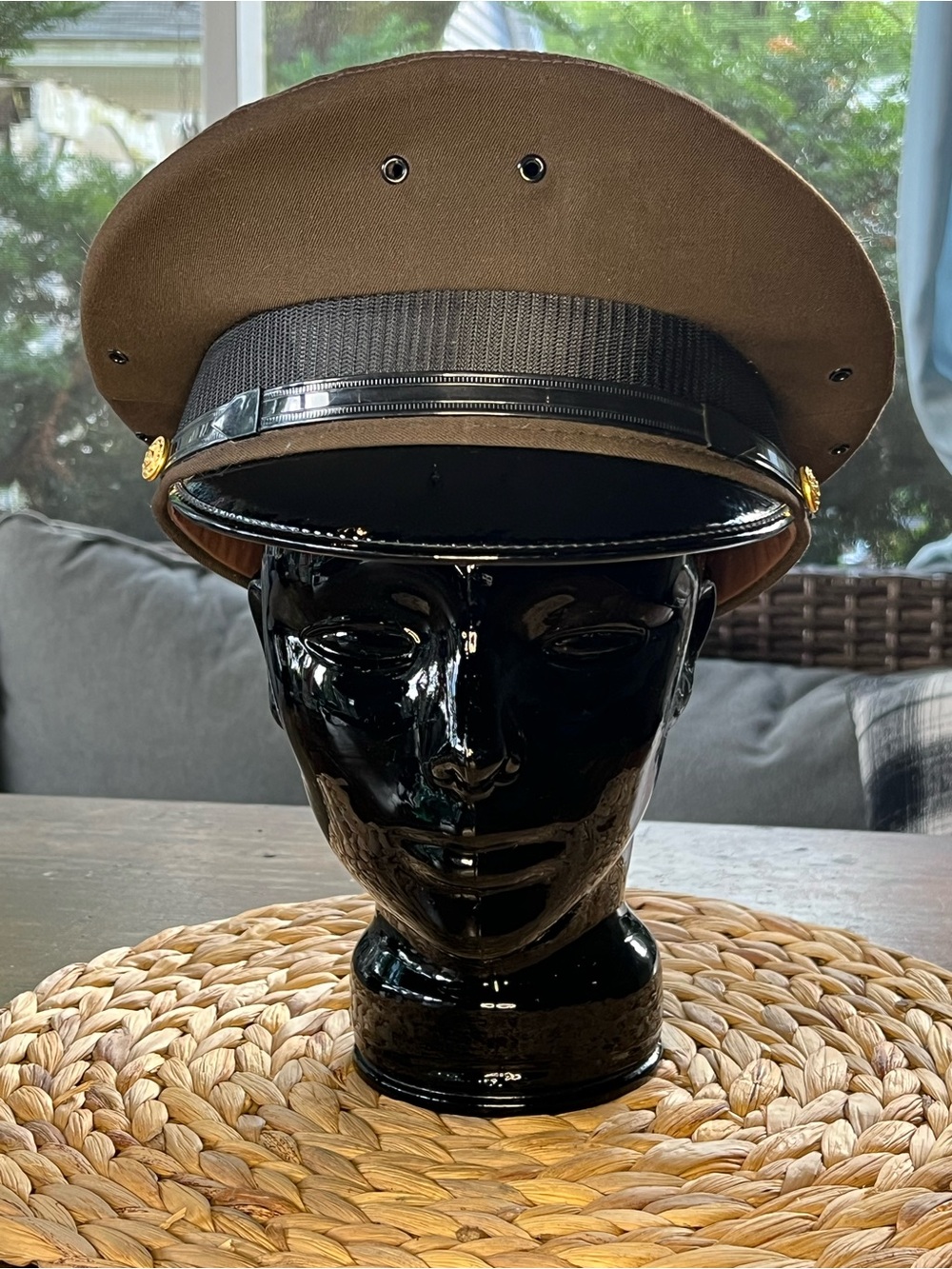 Vintage Midway Cap Co Police Hat